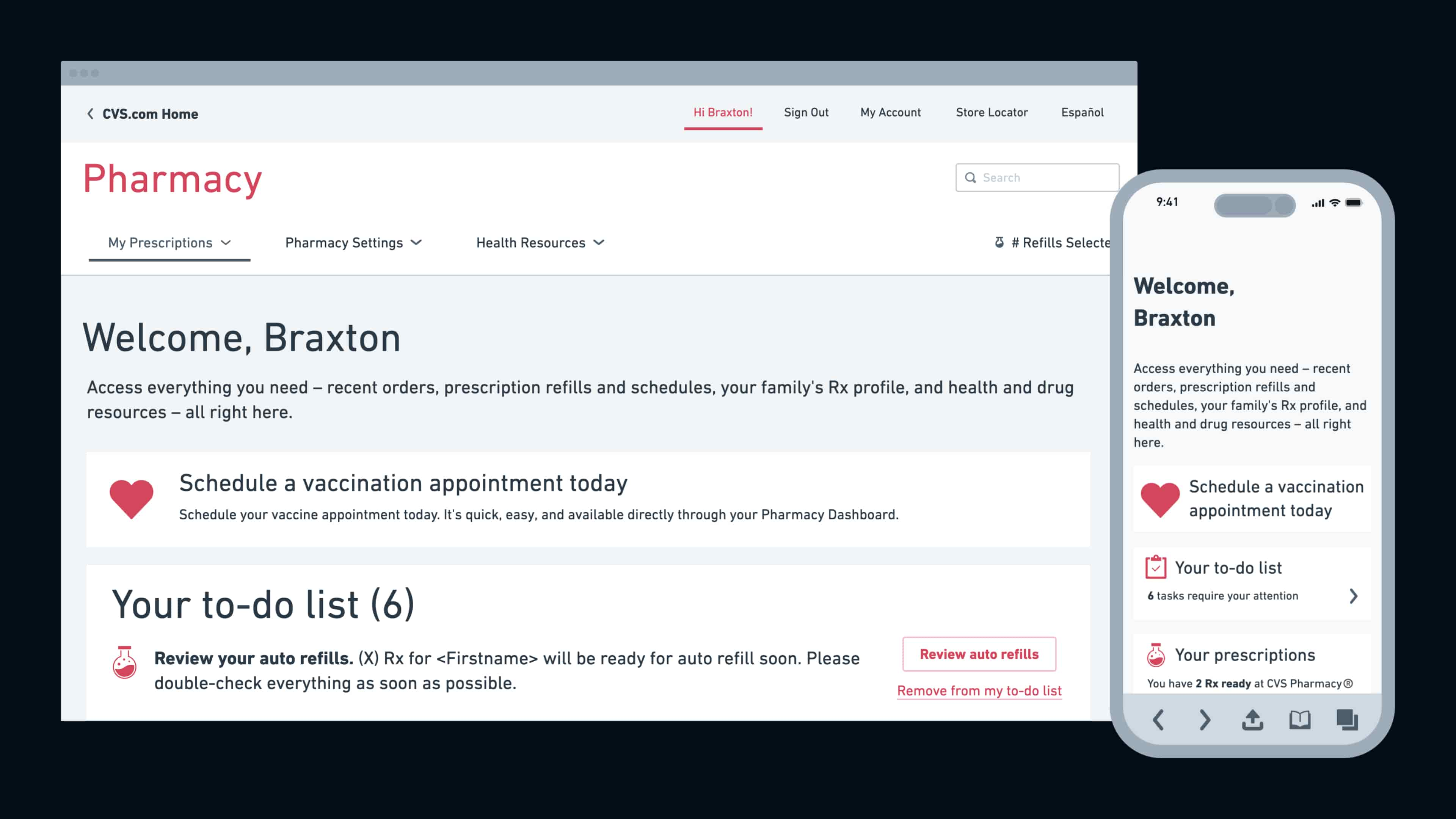 Initial Wireframes